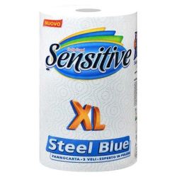 КУХНЕНСКА ХАРТИЯ SENSITIVE XL STEEL BLUE, 3-ПЛАСТОВА