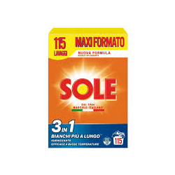 ПРАХ ЗА ПРАНЕ SOLE BIANCO В КУТИЯ, 115 ПРАНЕТА 5.75 КГ