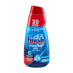 ПРЕПАРАТ ЗА СЪДОМИЯЛНА FINISH POWER GEL ALL IN 1 FRESH 30 ИЗМИВАНИЯ, 600 МЛ