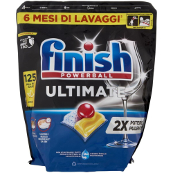 ТАБЛЕТКИ ЗА СЪДОМИЯЛНА FINISH ULTIMATE ЛИМОН 125 БР