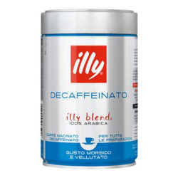 МЛЯНО КАФЕ ILLY БЕЗКОФЕИНОВО, КУТИЯ 250 Г