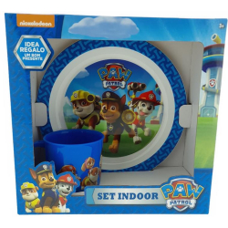ДЕТСКИ К-КТ С ЧАША И ЧИНИЙКА PAW PATROL