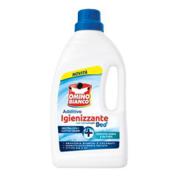 ТЕЧЕН ПРЕПАРАТ ЗА ДЕЗИНФЕКЦИЯ НА ДРЕХИ OMINO BIANCO, 900 МЛ