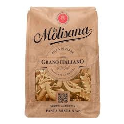 ПЪЛНОЗЪРНЕСТА ПАСТА LA MOLISANA MISTA №58, 500 Г