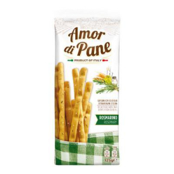 ГРИЗИНИ AMOR DI PANE РОЗМАРИН 125 Г