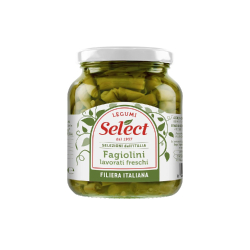 ЗЕЛЕН БОБ SELECT FAGIOLINI СТЪКЛО 340 Г