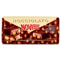 МЛЕЧЕН ШОКОЛАД NOVI GIANDUIA С ЛЕШНИЦИ, 130 Г