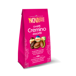 ШОКОЛАДОВИ МИНИ ЯЙЦА  NOVI CREMIO  АСОРТИ 160 Г 