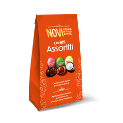 ШОКОЛАДОВИ МИНИ ЯЙЦА NOVI АСОРТИ 160 Г 