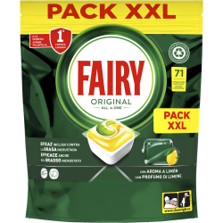 ТАБЛЕТКИ ЗА СЪДОМИЯЛНА FAIRY XL YELLOW 71 БР, 3 В 1