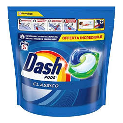 КАПСУЛИ ЗА ПРАНЕ DASH CLASSICO, 55 БР