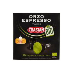 КАПСУЛИ БИО КАФЕ-НАПИТКА ORZO CRASTAN NESPRESSO 15 БР