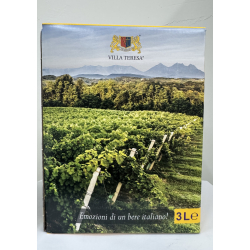 БЯЛО ВИНО BAG IN BOX - CHARDONNAY VARIETALE CONV. "VILLA TERESA" 3 Л