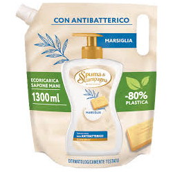 АНТИБАКТЕРИАЛЕН ТЕЧЕН САПУН SPUMA МАРСИЛИЯ 1300 МЛ, ПЪЛНИТЕЛ
