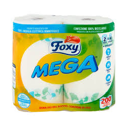 КУХНЕНСКА ХАРТИЯ FOXY MEGA 2 БР, 2 ПЛ