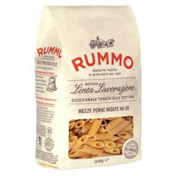 ПАСТА RUMMO MEZZE PENNE RIGATE №28, 500 Г