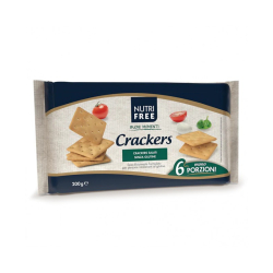 КРЕКЕРИ NUTRIFREE CRACKERS БЕЗ ГЛУТЕН, 200 Г