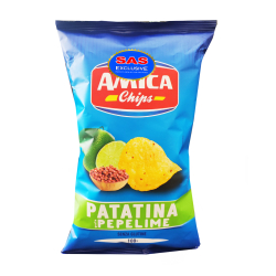 ЧИПС AMICA PEPELIME ПИПЕР И ЛАЙМ БЕЗ ГЛУТЕН 100 Г