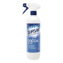 ПРЕПАРАТ ЗА СТЪКЛЕНИ ПОВЪРХНОСТИ В БАНЯ QUASAR DOCCIA SPRAY, 580 МЛ