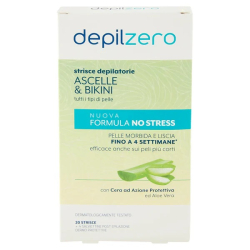 ЛЕНТИ ЗА ДЕПИЛАЦИЯ ЗА ЧУВСТВИТЕЛНИ ЗОНИ DEPILZERO UNDER ARMS & TONGUE 20 БР