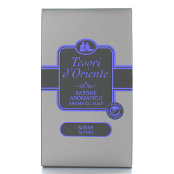 САПУН TESORI D'ORIENT MIRRA /ХРИЗАНТЕМА/ В КУТИЯ, 125 Г