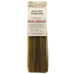 ПАСТА ANTICHI PODERI LINGUINE AGLIO/BASILICO, ЧЕСЪН/БОСИЛЕК, 250 Г