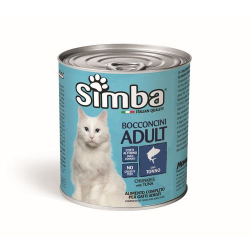 ХРАНА ЗА КОТКИ С РИБА ТОН MONGE SIMBA 720 Г КОНСЕРВА
