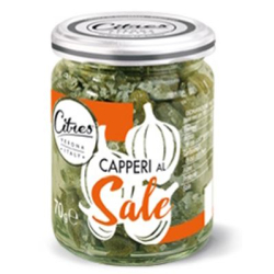 КАПЕРСИ В СОЛ CITRES AL SALE, СТЪКЛО 70 Г
