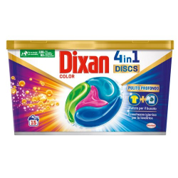 КАПСУЛИ DIXAN COLOR 4 В 1 DISKS, 15 БР