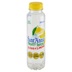 МИНЕРАЛНА ВОДА С ВКУС НА ЛИМОН FRUITY TOUCH PET 330 МЛ