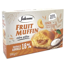 КЕКСЧЕТА С ПЪЛНЕЖ FALCONE FRUIT MUFFIN КУТИЯ, 200 Г