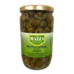 КАПЕРСИ С ДРЪЖКА MAZZA BERRIES 690 Г, СТЪКЛО