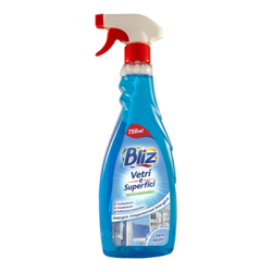 ПРЕПАРАТ ЗА СТЪКЛЕНИ ПОВЪРХНОСТИ BLIZ SPRAY, 750 МЛ