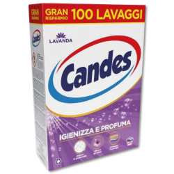 ПРАХ ЗА ПРАНЕ CANDES LAVANDA 100 ПРАНЕТА В КУТИЯ