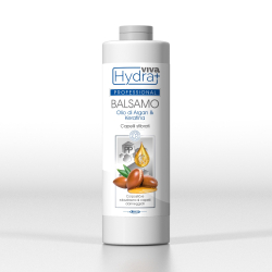 БАЛСАМ ЗА ИЗТОЩЕНА КОСА HYDRA VIVA ARGAN & KERATIN 1 Л
