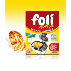 ХАРТИЯ ЗА ПЕЧЕНЕ FOLI AIR FRYER 18X18СМ, 15 БР