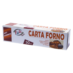 ДОМАКИНСКА ХАРТИЯ ЗА ПЕЧЕНЕ FOLI CARTA FORNO, КУТИЯ 50 М