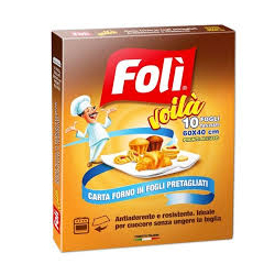 ХАРТИЯ ЗА ПЕЧЕНЕ FOLI VOILA CARTA FORNO 10 ЛИСТА, 40 x 60 СМ