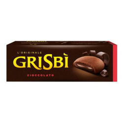 БИСКВИТИ GRISBI CLASSIC С ШОКОЛАДОВ КРЕМ 135 Г