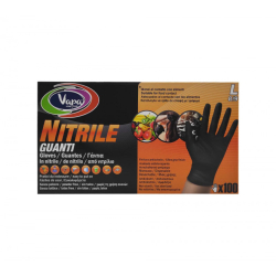 ДОМАКИНСКИ НИТРИЛНИ РЪКАВИЦИ VAPA ЧЕРНИ-L 3.5 Г, 100 БР 