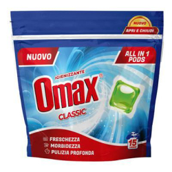 КАПСУЛИ ЗА ПРАНЕ OMAX ALL IN 1 CLASSIC, 15 БР