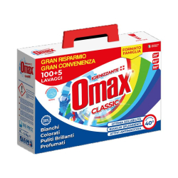 ПРАХ ЗА ПРАНЕ OMAX BICARBONATE 105 ПРАНЕТА В КУТИЯ, 4.680 КГ