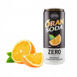 БЕЗАЛКОХОЛНА НАПИТКА SODA ZERO ПОРТОКАЛ, КЕН 330 МЛ