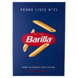 ПАСТА BARILLA PENNE LISCE N°71, 500 Г