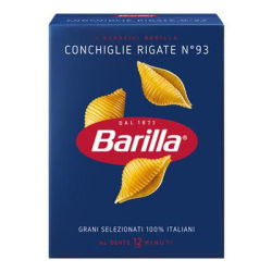 ПАСТА BARILLA CONCHIGLIE RIGATE №93, 500 Г