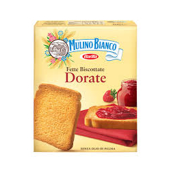 СУХАРИ MULINO BIANCO DORATE 36 БР, 315 Г