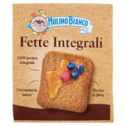 СУХАРИ MULINO BIANCO INTEGRALI 40 БР, 315 Г