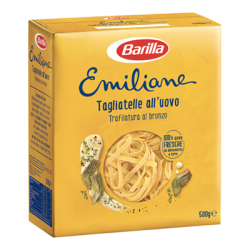 ПАСТА BARILLA EMILIANE TAGLIATELLE UOVO, №429, 500 Г