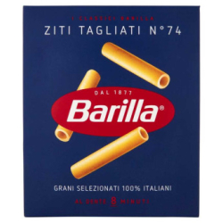 ПАСТА BARILLA ZITI TAGLIATI N°74, 500 Г