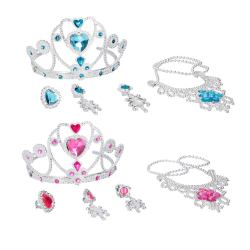 ДЕТСКИ БИЖУТА С КОРОНА 5 ЧАСТИ, EDDY TOYS